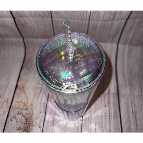 STARBUCKS 2020 VENTI UNICORN RAINBOW IRIDESCENT PRISM DOME VENTI COLD CUP - Picture 4 of 5